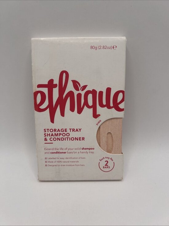 Ethique Other - Ethique Storage Tray Pink for Solid Shampoo & Conditioner Hair Bars Fits 2